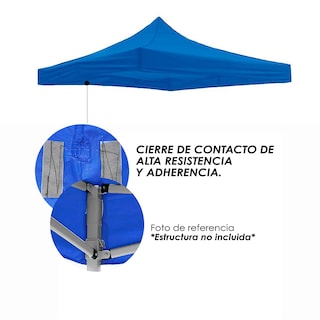 Foto 8 | Repuesto de Lona Iliosinnova Azul 1.91 x 1.91 m