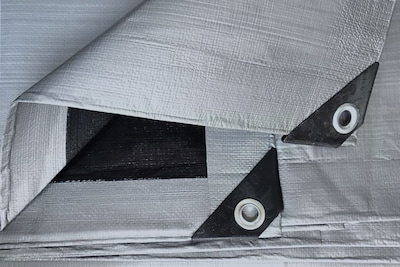 Foto 2 | Lona Geesna Reforzada 2.40 x 3.60 m Gris