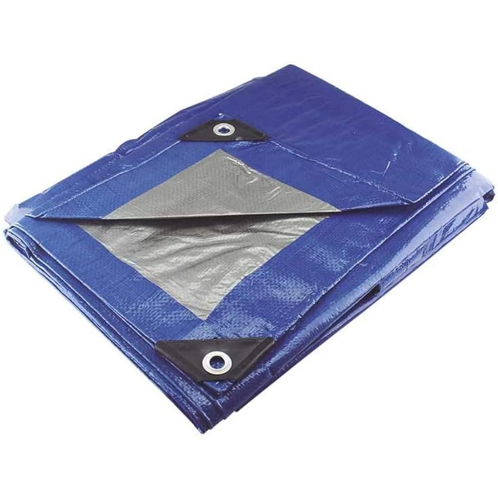 Lona Uso Ligero Azul Reforzado Para Toldo 3x4m Santul
