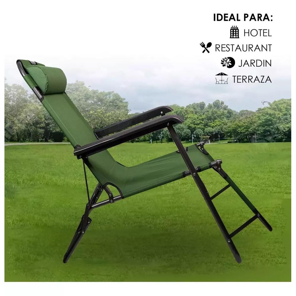 Foto 9 pulgar | Silla Plegable Tipo Camastro Reclinable Cjr