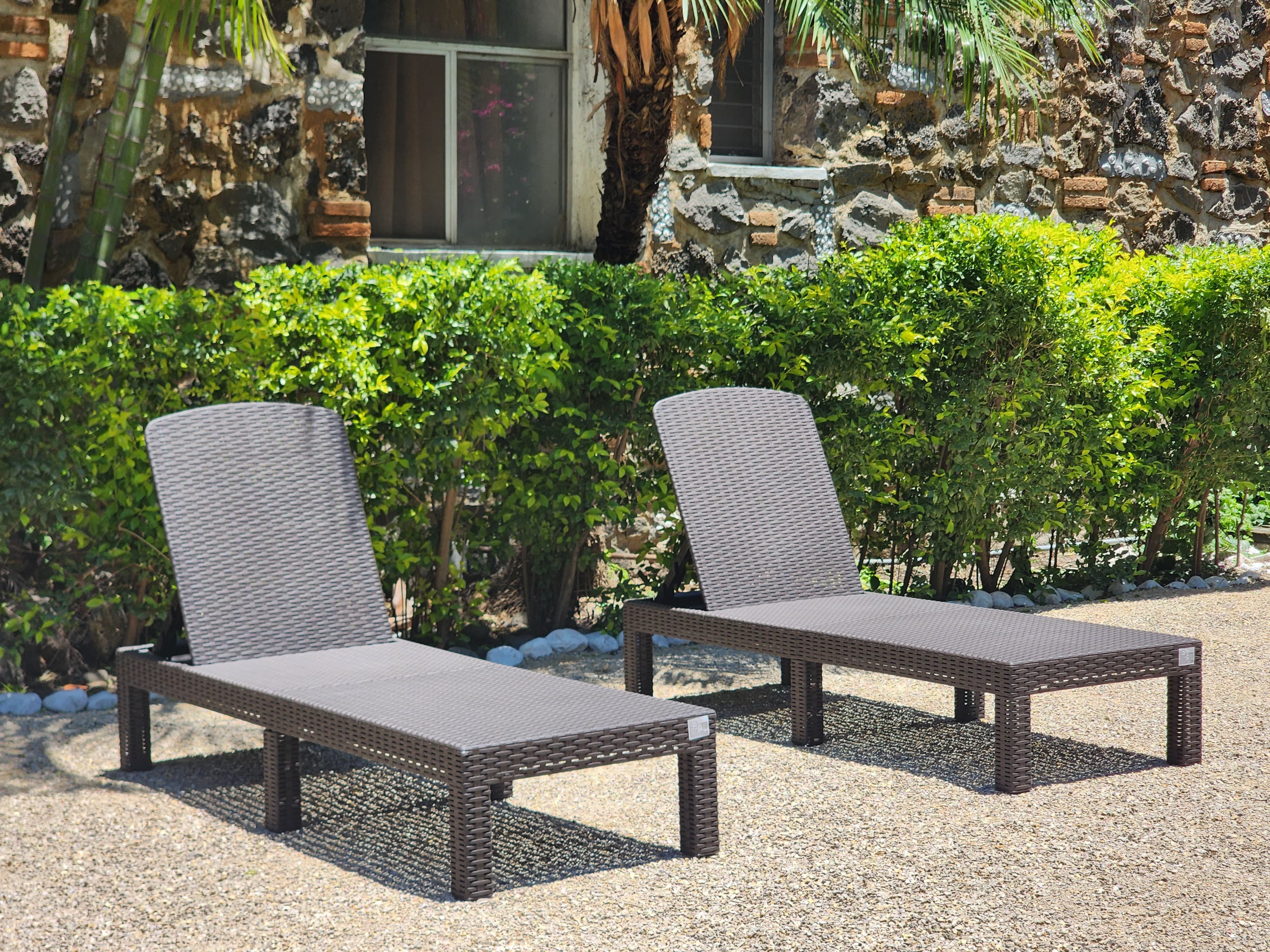 Camastro Rattan Cancún 2 Piezas $4,900