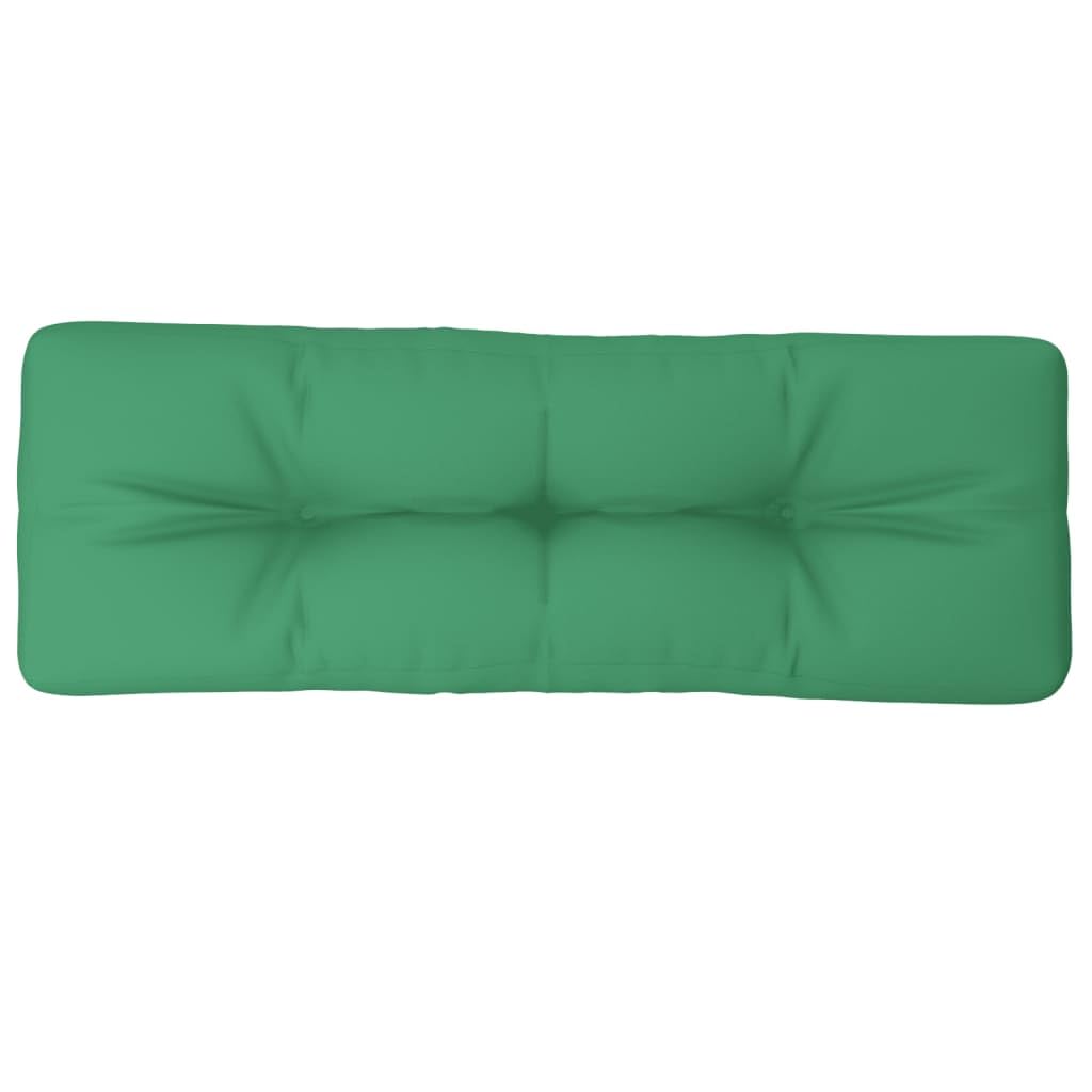 Foto 6 pulgar | Cojín Pallet Vidaxl Outdoor Verde 120x40x12 Cm Poliéster - Venta Internacional.