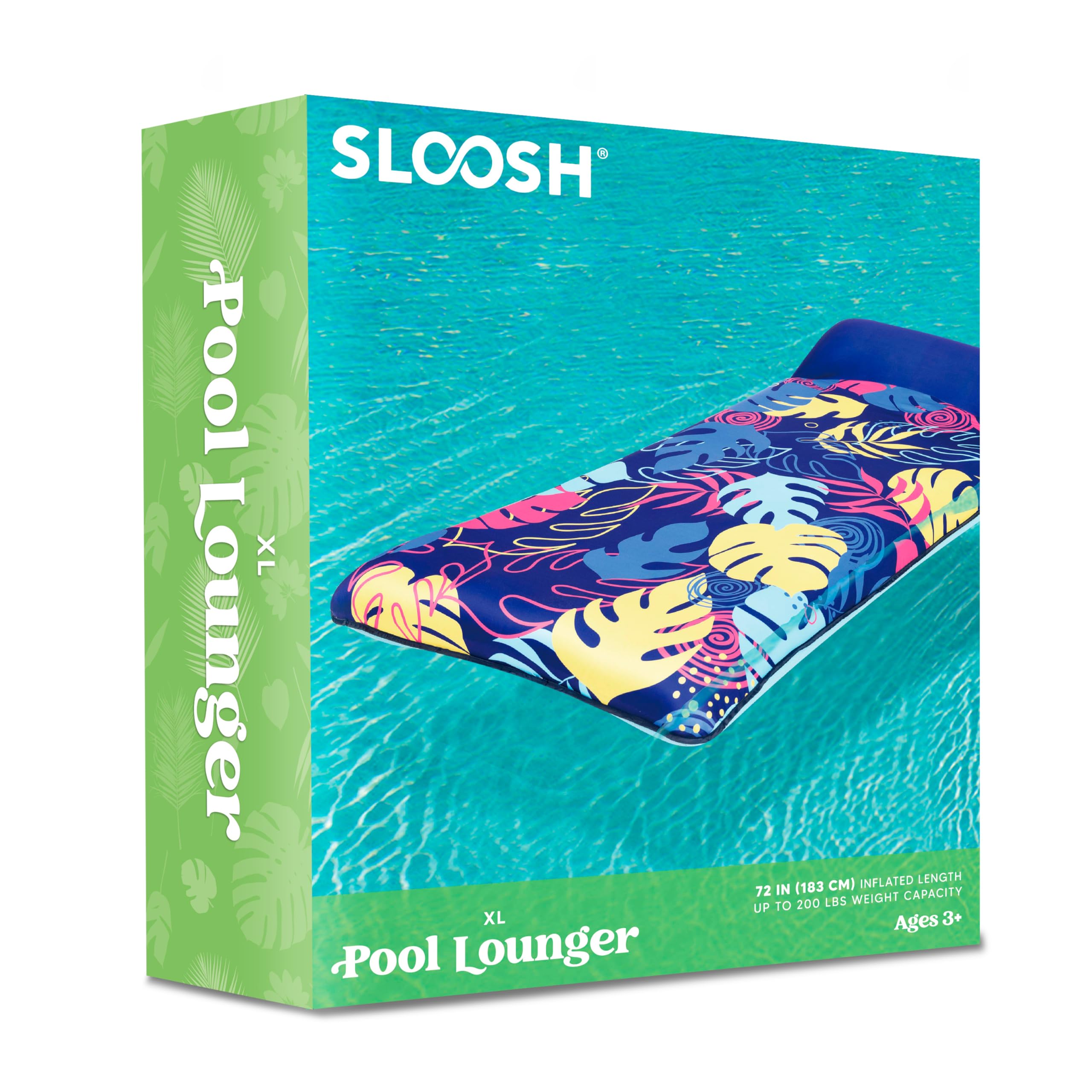 Foto 7 pulgar | Flotadores Inflables Para Piscina, Salón, Sloosh Xl, Cubiertos De Tela - Venta Internacional.