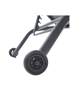 Foto 4 | Naterial Camastro Reclinable De Textileno Y Acero Con Ruedas, Modelo Rivera