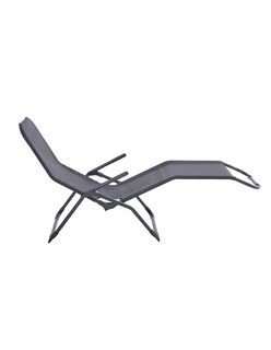 Foto 2 | Naterial Camastro Plegable De Acero Y Textileno 2 Posiciones Reclinable , Modelo Kroma