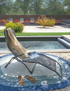 Foto 5 | Naterial Camastro Plegable De Acero Y Textileno 2 Posiciones Reclinable , Modelo Kroma