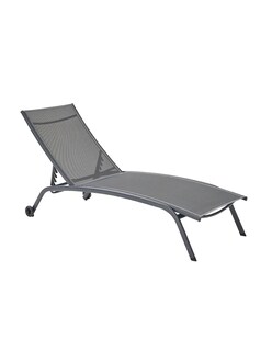 Foto 1 | Naterial Camastro Ajustable Apilable De Acero Y Malla Con Ruedas, Modelo Rivera
