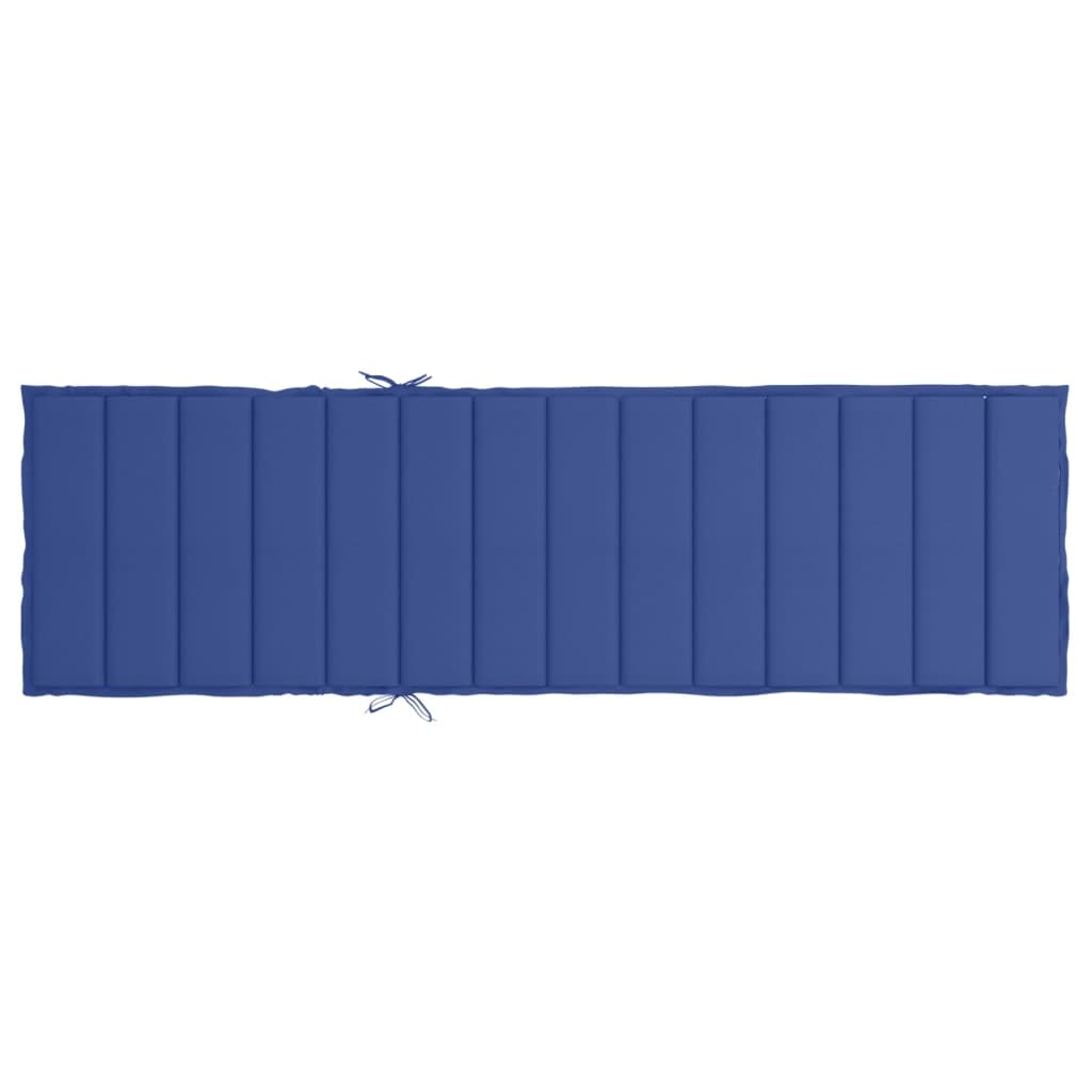 Foto 4 pulgar | Cojín Para Tumbona Vidaxl  Tela Oxford Azul Real - Venta Internacional.