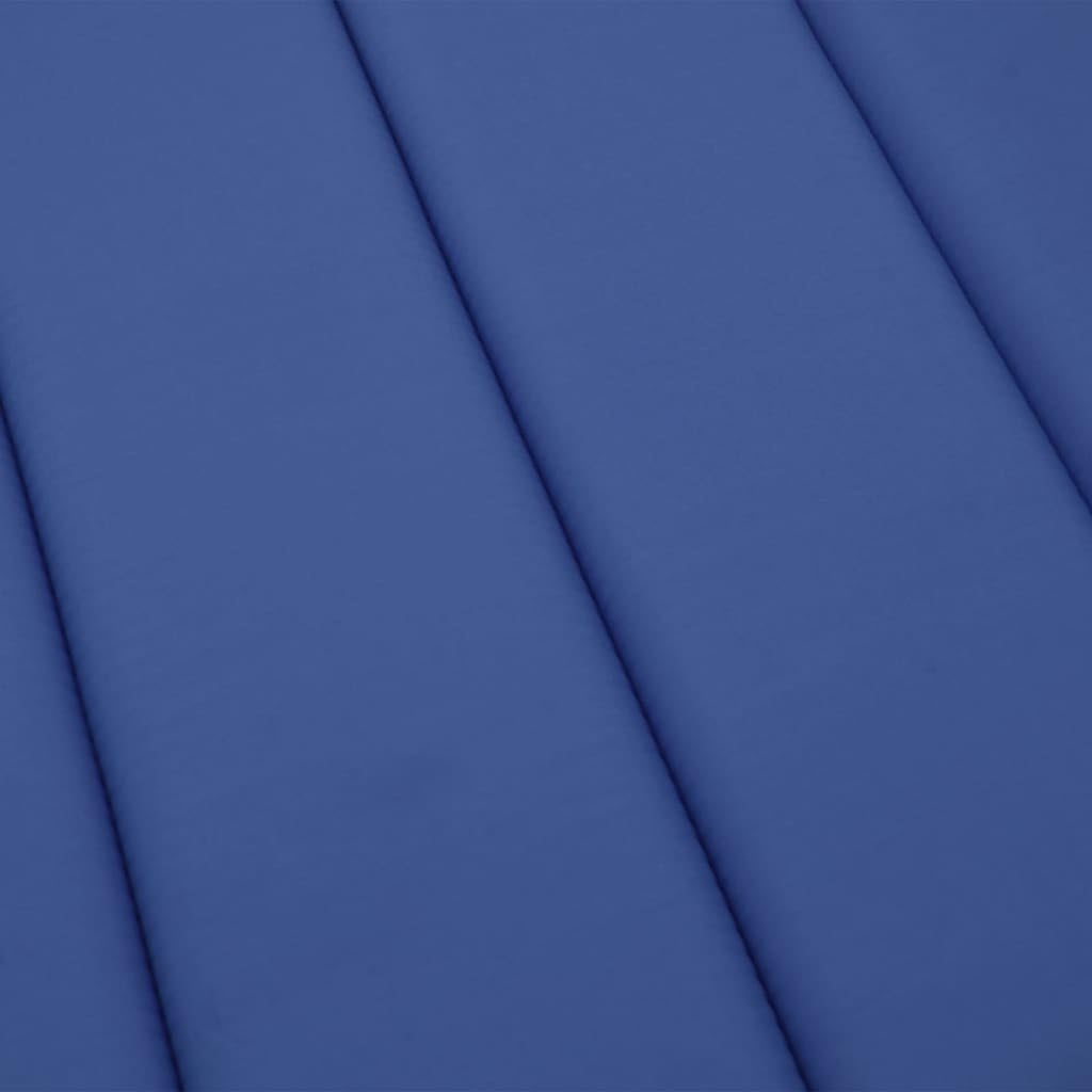 Foto 6 pulgar | Cojín Para Tumbona Vidaxl  Tela Oxford Azul Real - Venta Internacional.