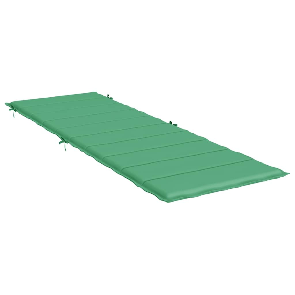 Foto 7 pulgar | Cojín Para Tumbona Vidaxl  Resistente A La Intemperie  Color Verde Oxford - Venta Internacional.