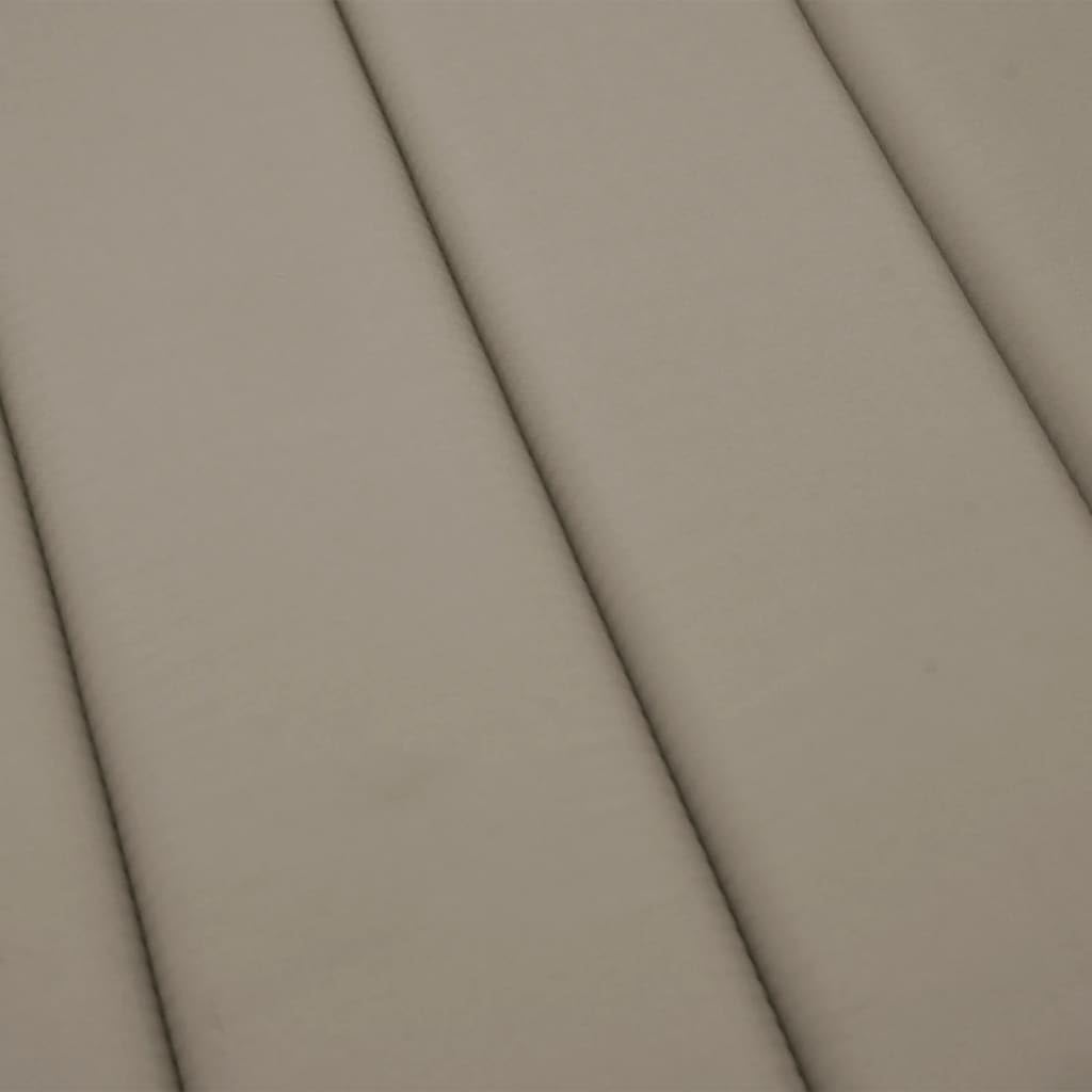 Foto 5 | Cojín Para Tumbona Vidaxl De Tela Oxford Resistente A La Intemperie - Venta Internacional.