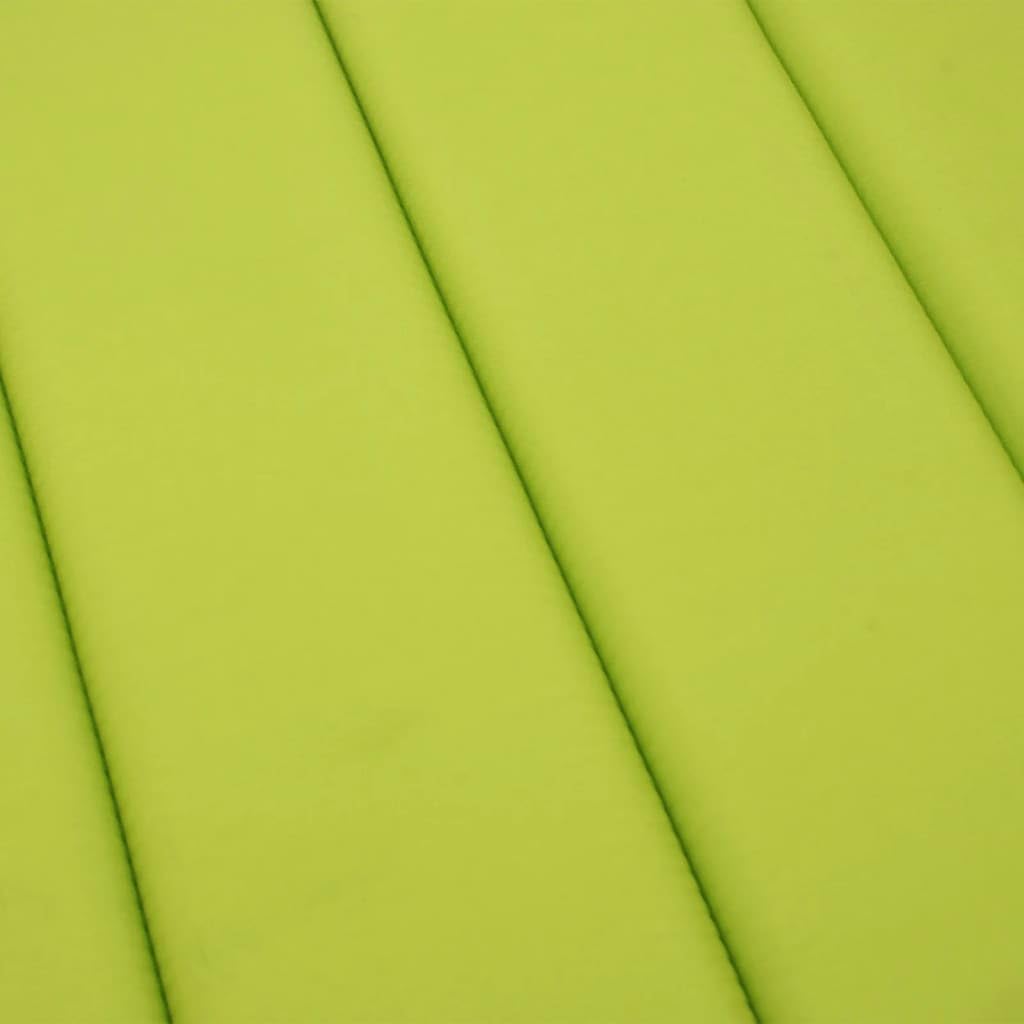 Foto 5 | Cojín Para Tumbona Vidaxl  Verde Brillante  Resistente Al Agua - Venta Internacional.