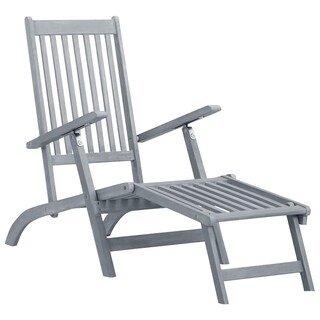 Foto 4 | Tumbona De Patio Vidaxl Con Respaldo Ajustable - Venta Internacional.