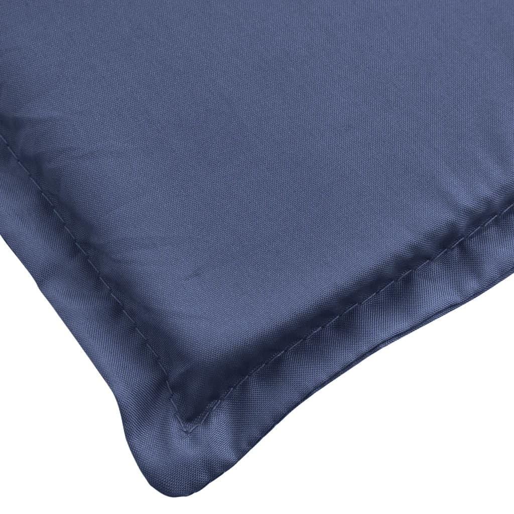 Foto 7 pulgar | Cojín Para Tumbona Vidaxl  Acolchado De Espuma Y Fibra  Color Azul Marino - Venta Internacional.
