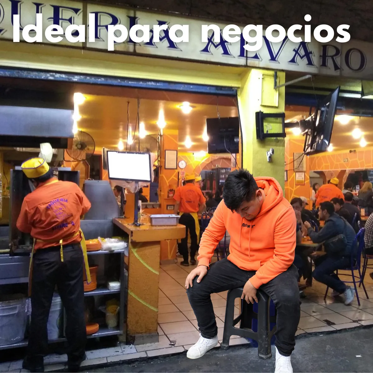 Foto 4 | Banco De Plástico  Reforzado Resistentes Paquete De 10 Bancos Eo Safe Imports Esi-20745 Negro