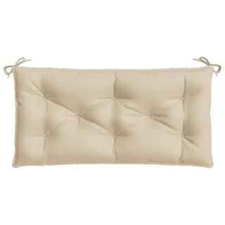 Foto 5 | Cojín Para Banco De Jardín Vidaxl Tela Oxford Duradera Beige - Venta Internacional.