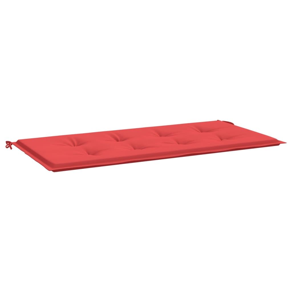 Foto 4 pulgar | Cojín Para Banco De Jardín Vidaxl  Tela Oxford Roja  120 X 50 X 3 Cm - Venta Internacional.