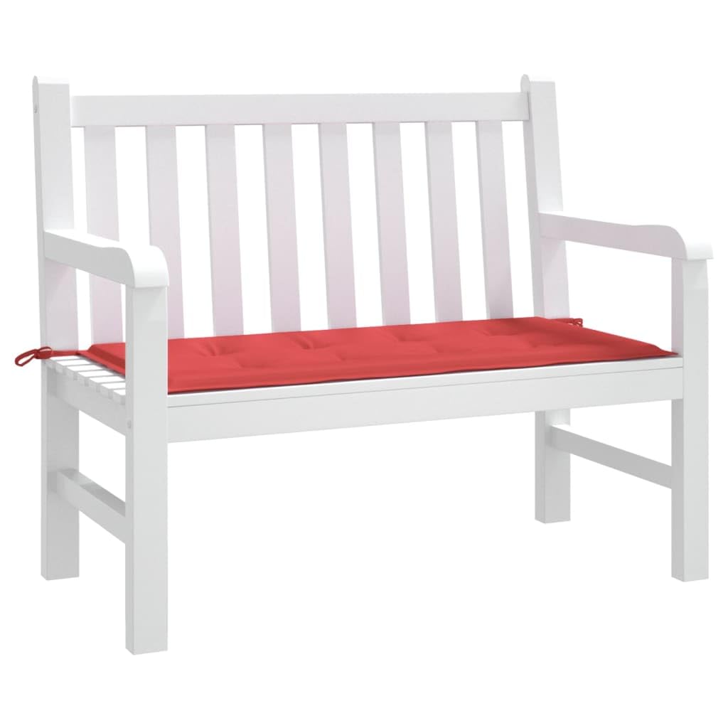 Foto 5 pulgar | Cojín Para Banco De Jardín Vidaxl  Tela Oxford Roja  120 X 50 X 3 Cm - Venta Internacional.