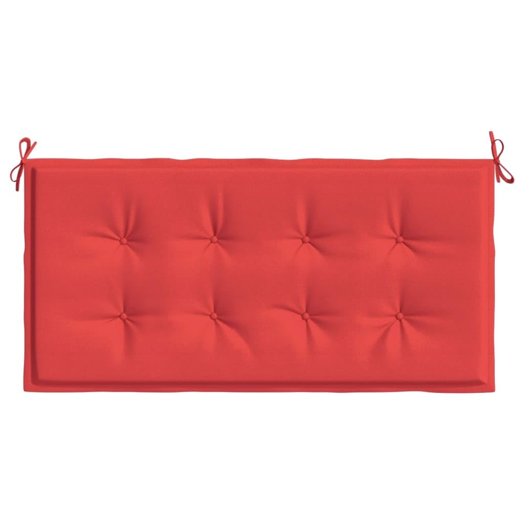 Foto 5 | Cojín Para Banco De Jardín Vidaxl  Tela Oxford Roja  120 X 50 X 3 Cm - Venta Internacional.