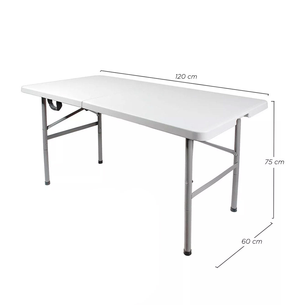 Foto 5 pulgar | Mesa Plegable Vanlig MP120 color Blanco