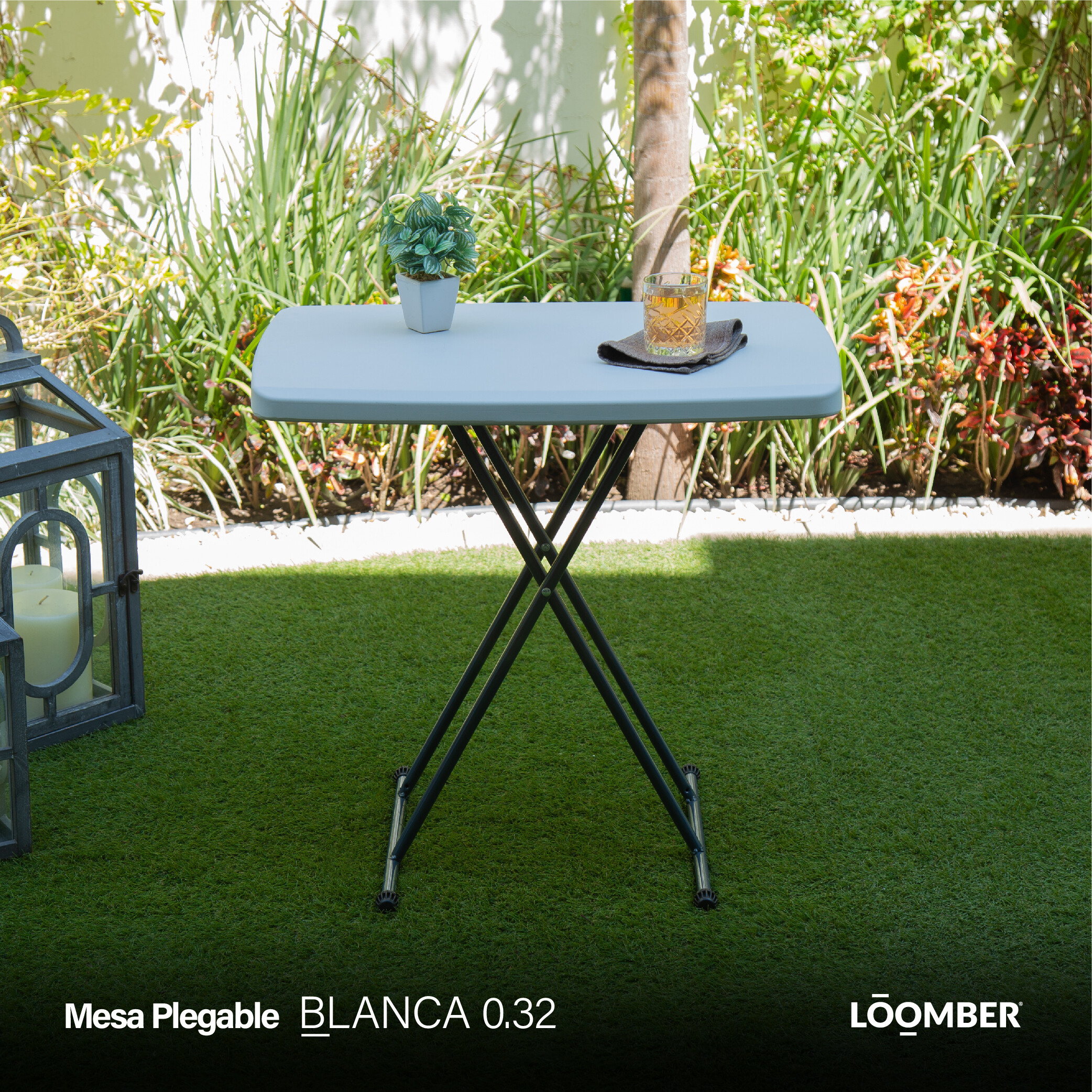 Foto 3 pulgar | Mesa Plegable Genérica Sj32 para Jardín