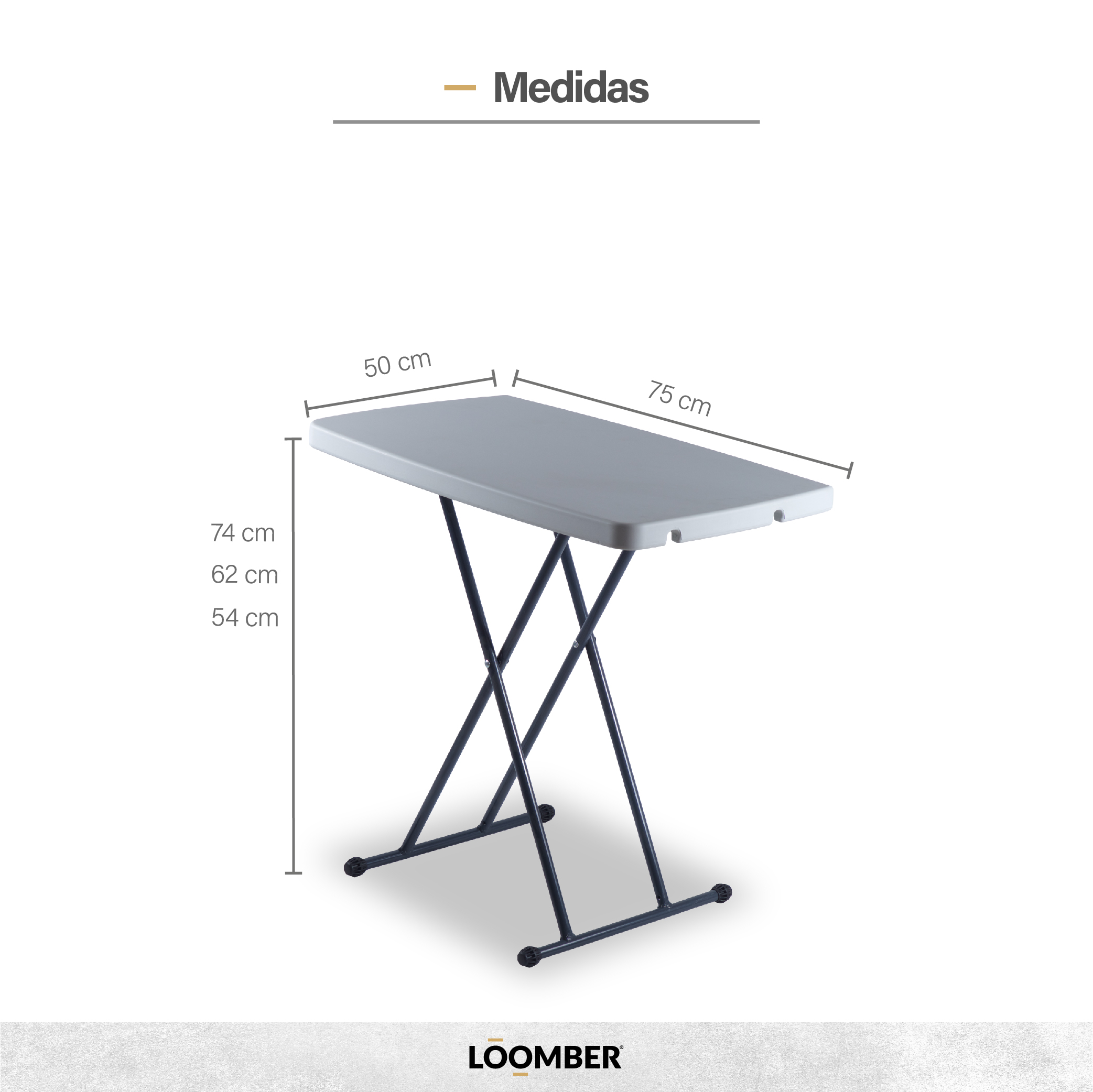 Foto 3 | Mesa Plegable Genérica Sj32 para Jardín