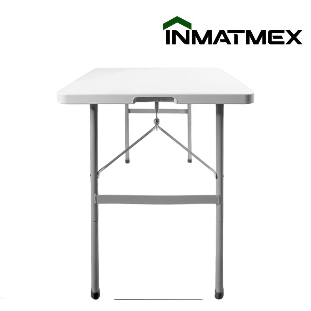 Foto 4 | Mesa Plegable Inmatmex Blanca 4 piezas