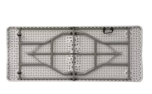 Foto 3 | Mesa Plegable Tecno Blanca Portátil