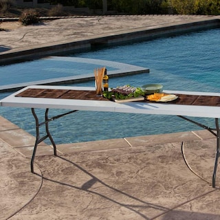 Foto 3 | Mesa Plegable Lifetime Rectangular 2.44 m