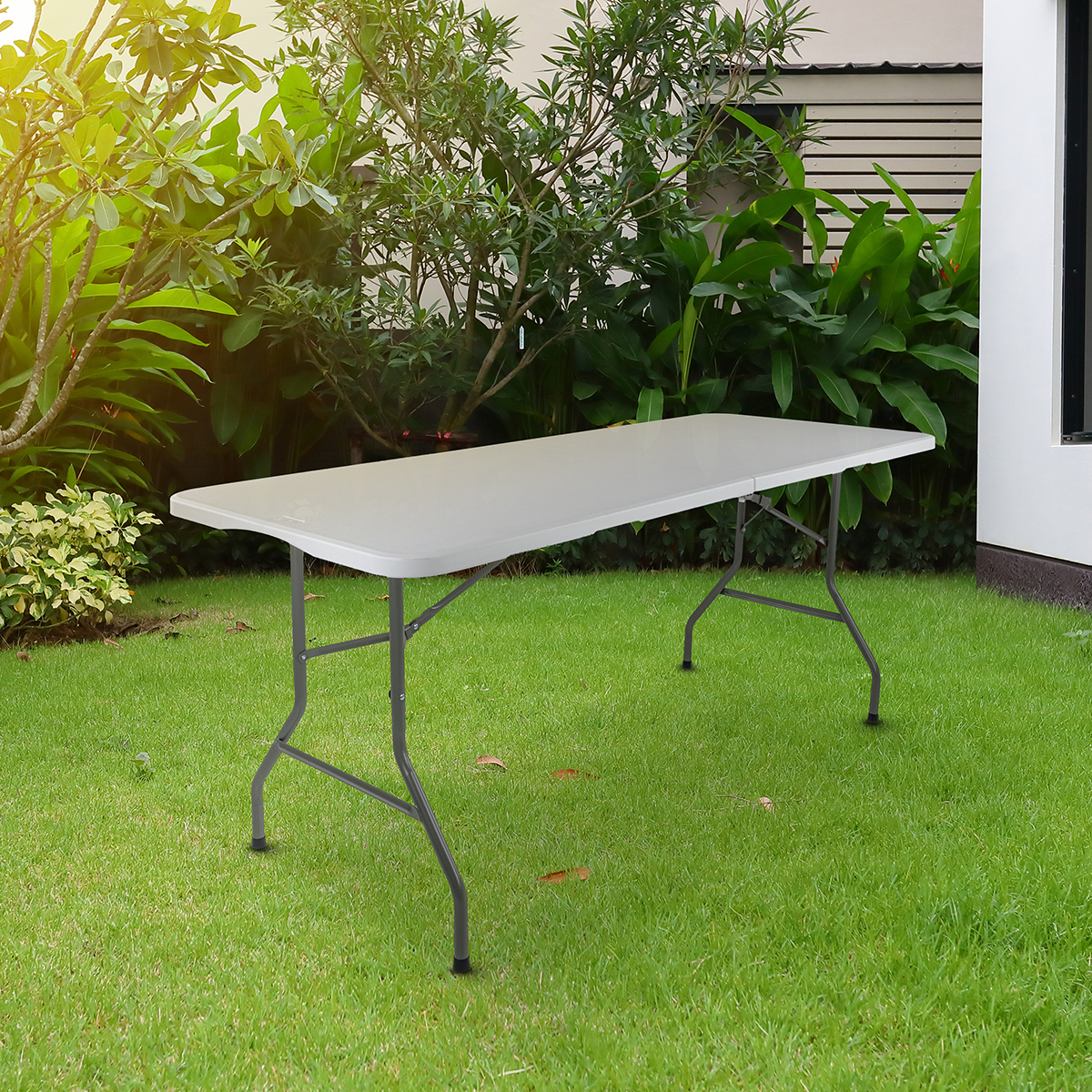 Foto 6 | Mesa Plegable De Fiesta Gaon Legacy Hdpe02 Blanca Plegable