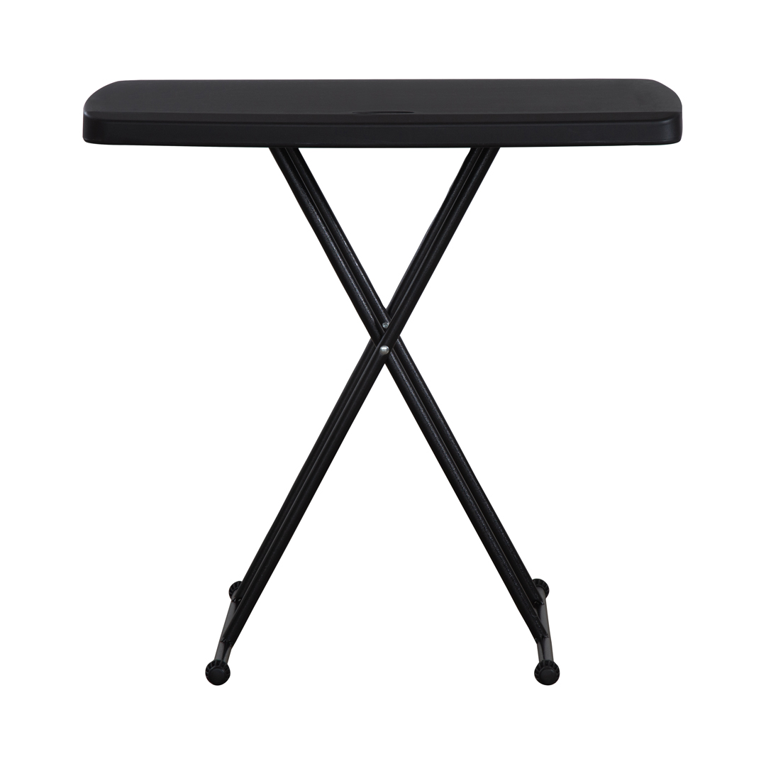 Mesa Plegable Loomber Negra 76 cm