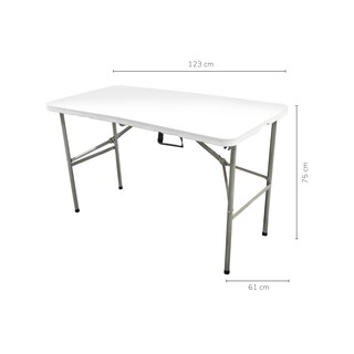 Foto 4 | Mesa Plegable Top Living Minimesaplas Blanca
