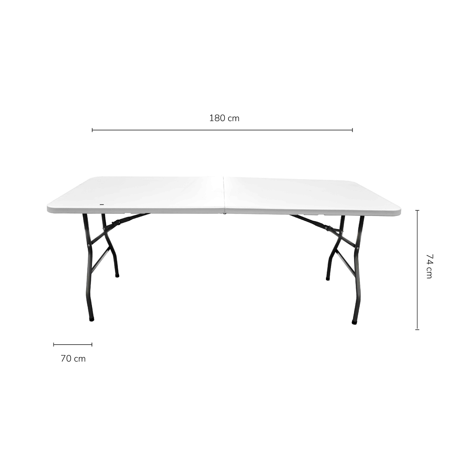 Foto 4 | Mesa Plegable Top Living Mesaplas Blanca