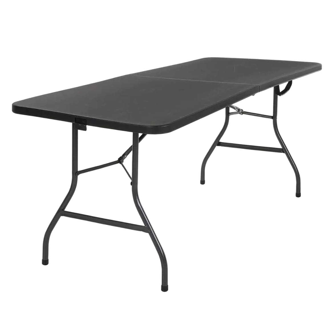 Mesa Plegable Plástico Tipo Portafolio 1.80 M Portátil Color Negro $2,439