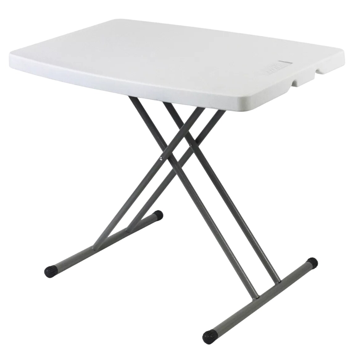 Mesa Plegable De Servicio Ajustable, Color Blanco $1,469