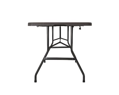 Foto 6 | Mesa Plegable Tipo Rattan 1.80