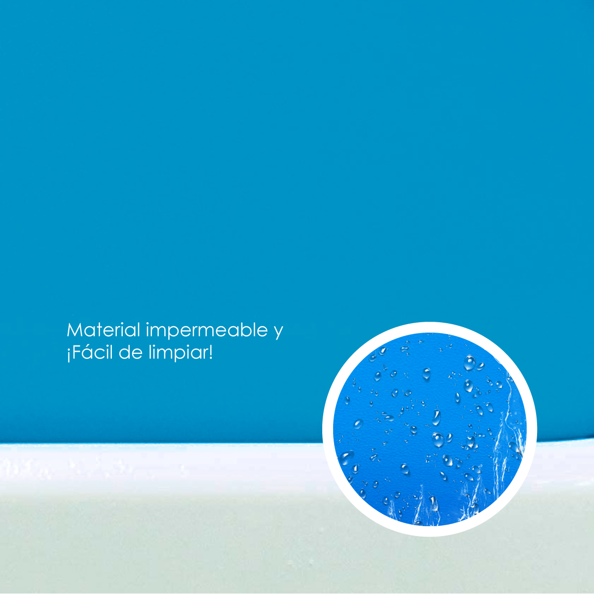 Foto 5 | 4 Sillas Plegables Azul Claro Ilios Innova