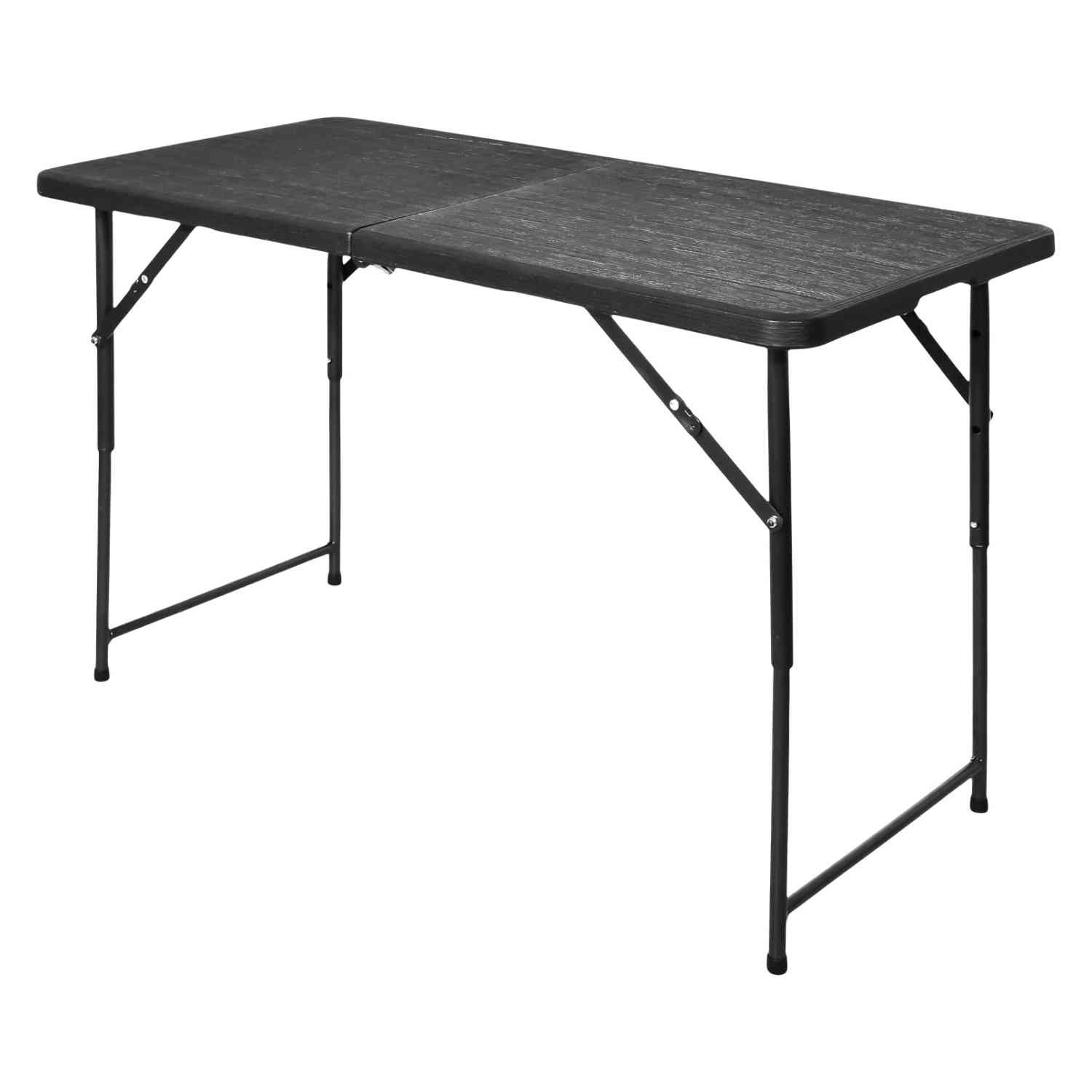 Foto 2 pulgar | Mesa Plegable Portafolio Jardimex 122 cm Tipo Madera Negro