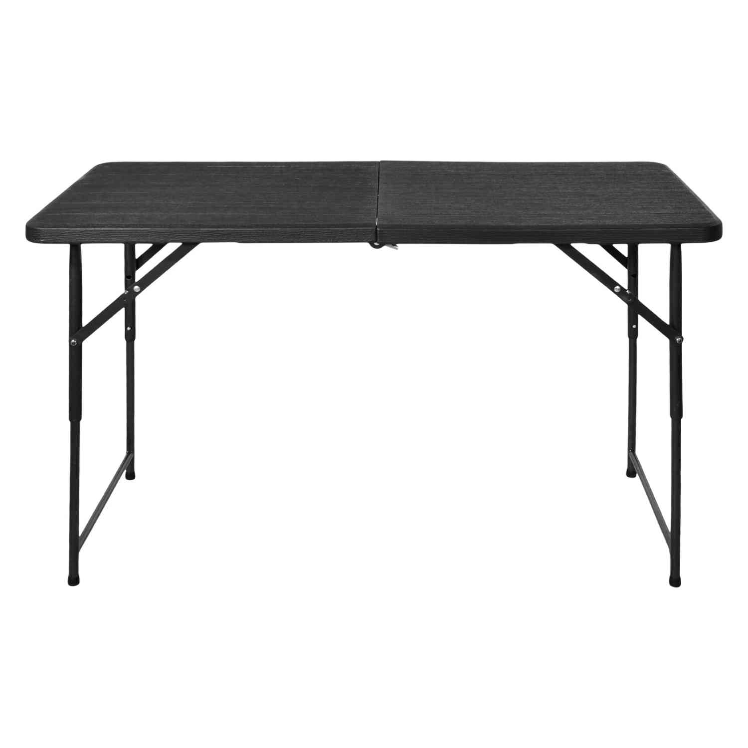 Foto 4 pulgar | Mesa Plegable Portafolio Jardimex 122 cm Tipo Madera Negro