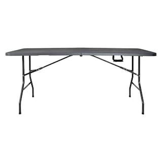 Foto 1 | Mesa Portafolio Plegable Jardimex 180 cm Tipo Madera Plástico Gris