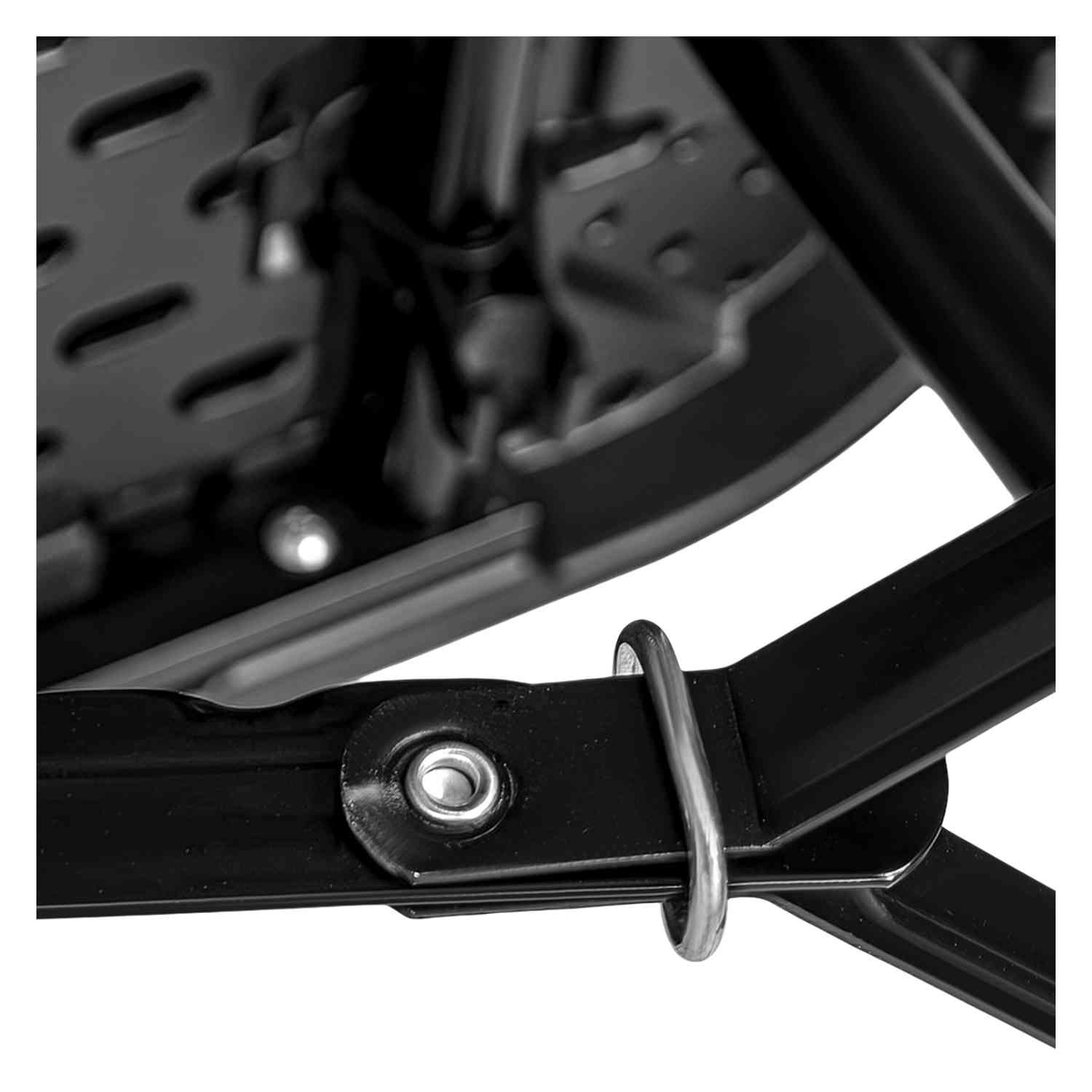 Foto 5 pulgar | Mesa Plegable Jardimex Rattan Negra Portafolio 1.84 m