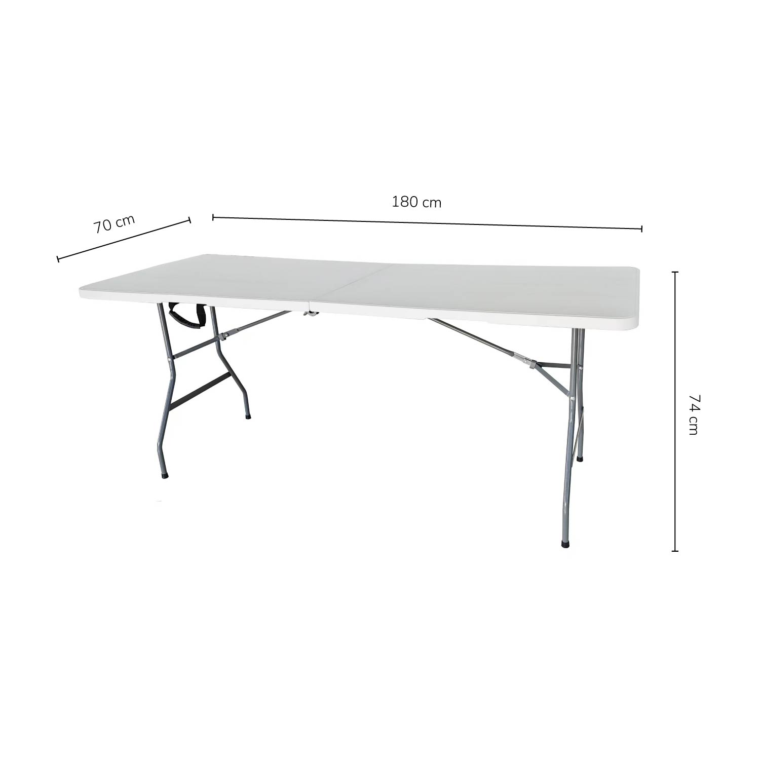 Foto 3 pulgar | Mesa Plegable Tipo Portafilio Top Living  Mesaplas-e Color Blanco