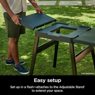 Foto 3 | Mesa Acoplable Ninja XSKUSSDTBL Woodfire con Soporte Universal - Venta Internacional