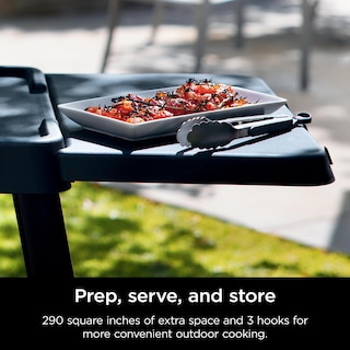 Foto 4 | Mesa Acoplable Ninja XSKUSSDTBL Woodfire con Soporte Universal - Venta Internacional