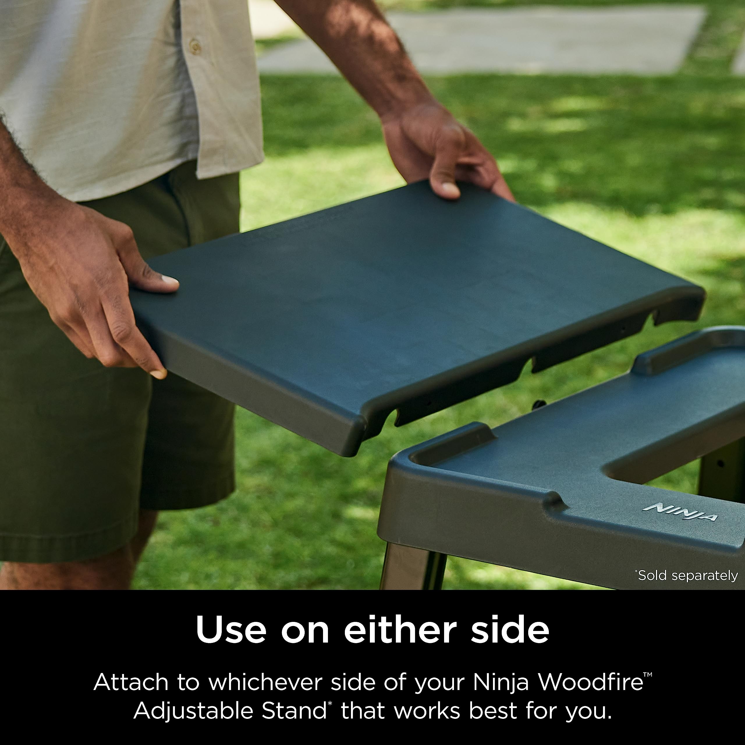 Foto 6 pulgar | Mesa Acoplable Ninja XSKUSSDTBL Woodfire con Soporte Universal - Venta Internacional