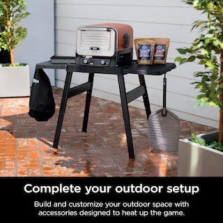 Foto 6 | Mesa Acoplable Ninja XSKUSSDTBL Woodfire con Soporte Universal - Venta Internacional