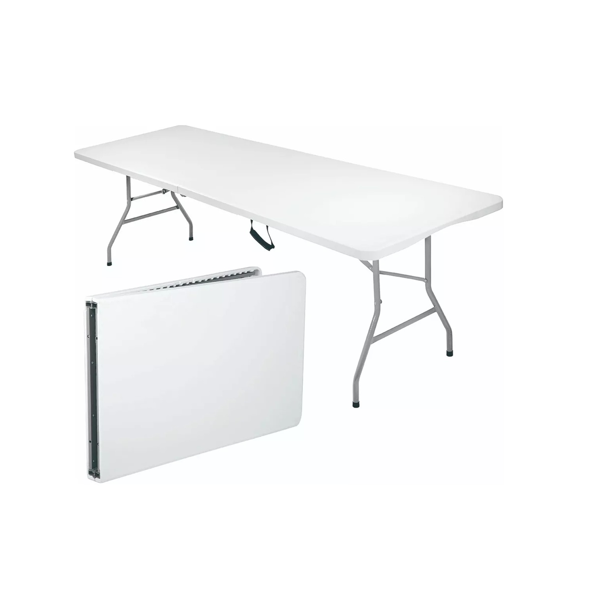 Foto 2 pulgar | Mesa Plegable Portátil 2.40m De Plástico Tipo Portafolio