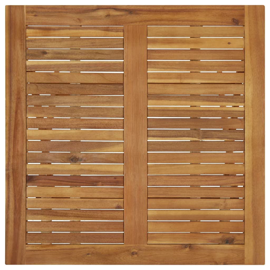 Foto 8 pulgar | Mesa De Patio Vidaxl, Madera Maciza De Acacia, Plegable, 90 X 90 X 75 Cm - Venta Internacional.