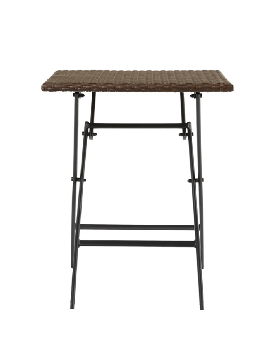 Foto 7 | Naterial Mesa De Comedor Plegable Tipo Ratán De Aluminio Apta Para Exterior, Modelo Zena