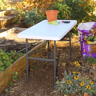 Foto 5 | Mesa Plegable Rectangular De 1.22m Lifetime ( Tablon )